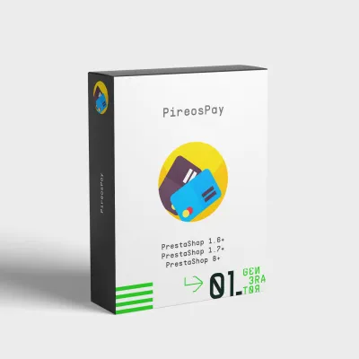 PireosPay PrestaShop module Piraeus Bank Integration | 01generator.com