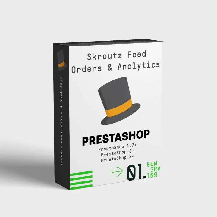 Skroutz PrestaShop Module – Feed, Orders & Analytics | 01generator.com