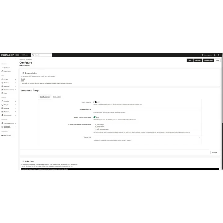 Skroutz PrestaShop Module – Feed, Orders & Analytics | 01generator.com
