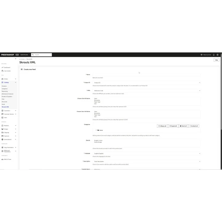 Skroutz PrestaShop Module – Feed, Orders & Analytics | 01generator.com