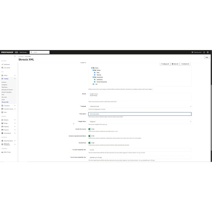 Skroutz PrestaShop Module – XML, Orders, Analytics | 01generator.com