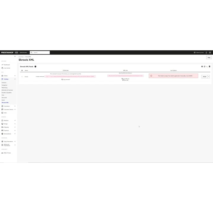 Skroutz PrestaShop Module – Feed, Orders & Analytics | 01generator.com
