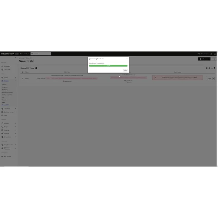 Skroutz PrestaShop Module – Feed, Orders & Analytics | 01generator.com