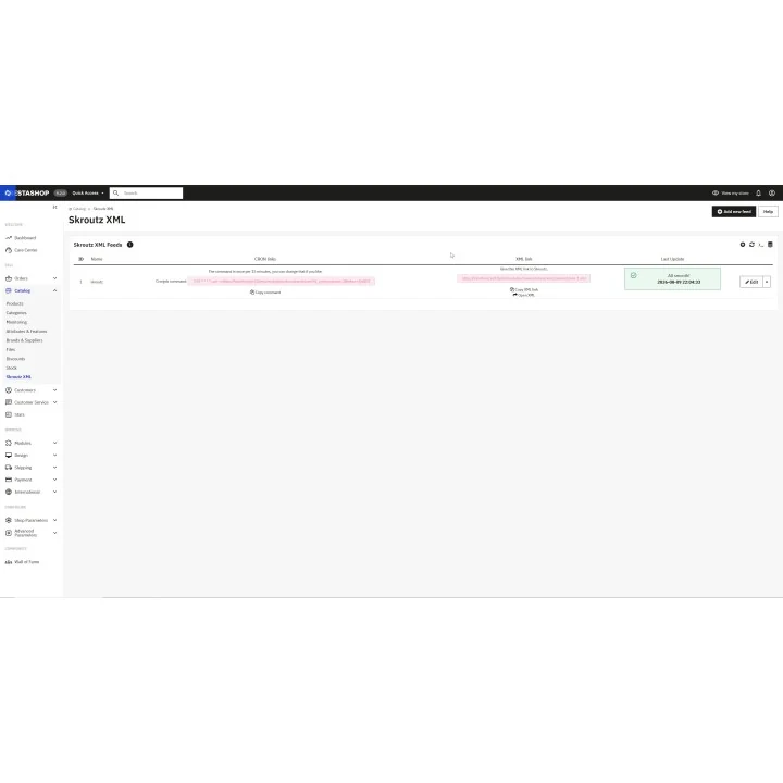 Skroutz PrestaShop Module – XML, Orders, Analytics | 01generator.com