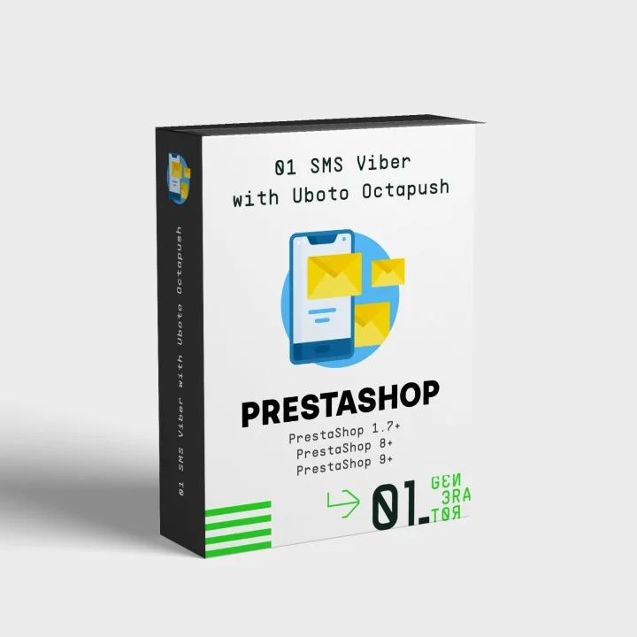 SMS & Viber Order Notifications for PrestaShop, Yuboto | 01generator.com