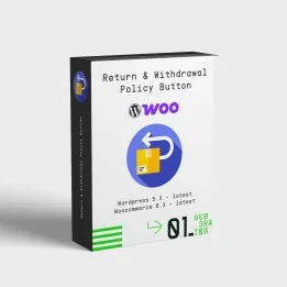 Return & Withdrawal Policy Button for WooCommerce | 01generator.com