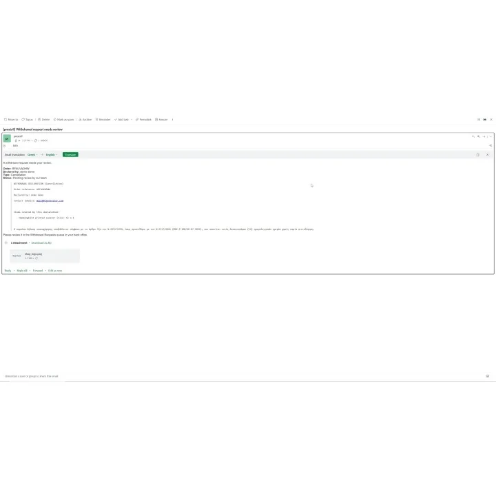 Return & Withdrawal Policy Button for PrestaShop | 01generator.com