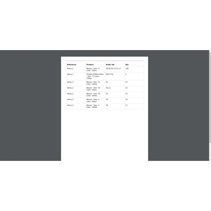 Μαζική εκτύπωση παραγγελιών PrestaShop Module | 01generator.com